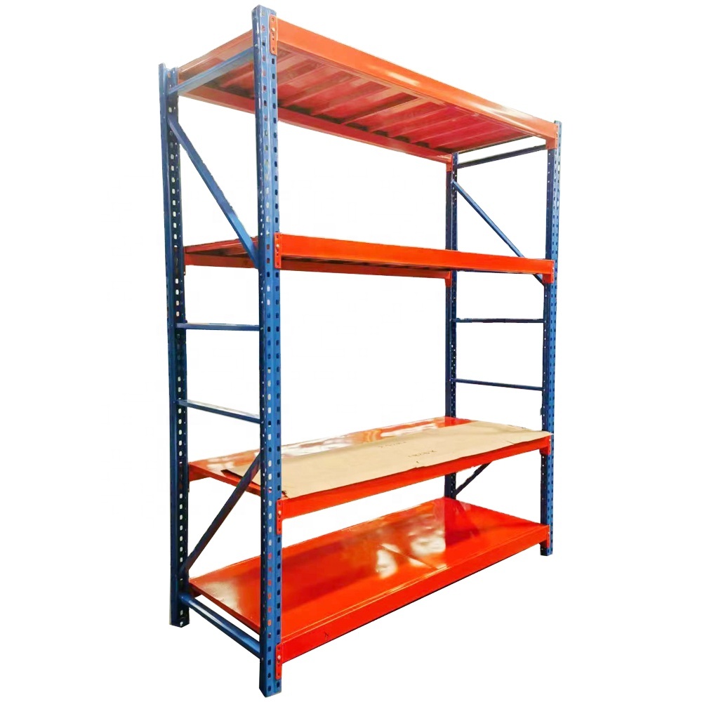Robust Stacking Shelf System - Multi-Layer Storage Rack for Garage, Basement, and Warehouse