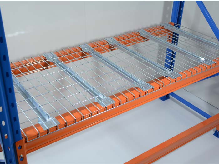 Galvanized Steel Welded Mesh Decking Manufacturer Pallet Rack High Load Bearing Capacity Multi Support Bar Design Safety Welding