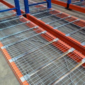 Galvanized Steel Welded Mesh Decking Manufacturer Pallet Rack High Load Bearing Capacity Multi Support Bar Design Safety Welding
