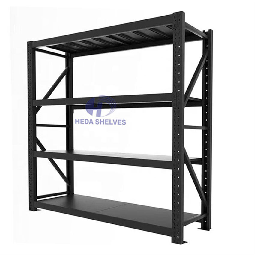 Garage Warehouse Rack Adjustable Storage Stacking Racks Pallet Steel Metal Shelving Shelves