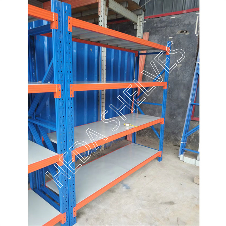Boltless Rack System Storage Racks Shelving Units Storage Shelves Heavy Duty Shelves for Warehouse