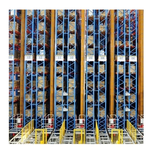 ASRS Heavy Duty Storage Racking System With Stacker Crane Push Back Pallet Racking Pallet Racking System Drive in Racking