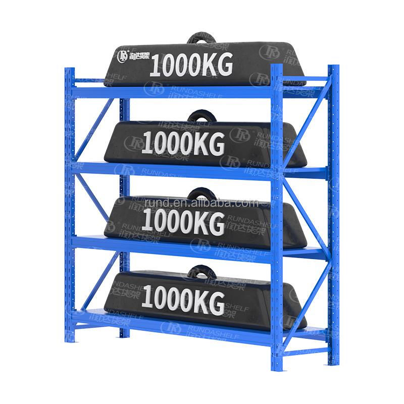 Factory Priced Steel VNA Pallet Racks &amp; Shuttle Rack 200kg/300kg/500kg Stacking Shelving Units for Warehouse Storage