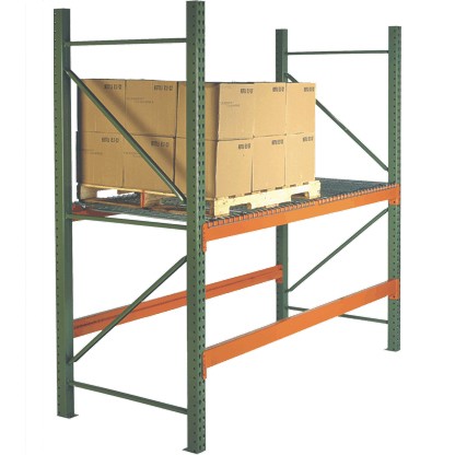 Teardrop Upright Heavy Duty Warehouse Storage North American Standard Pallet Rack