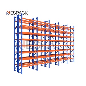 Heavy Duty Pallet Rack with Wire Decking Warehouse Rack System Pallet Racking for Warehouse Storage