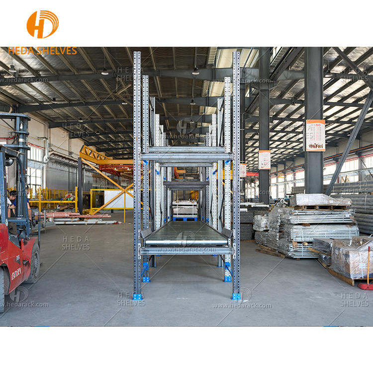 Hot Sale Gravity Flow Roller Racking Systems Customized Heavy Duty Carton Flow Racks