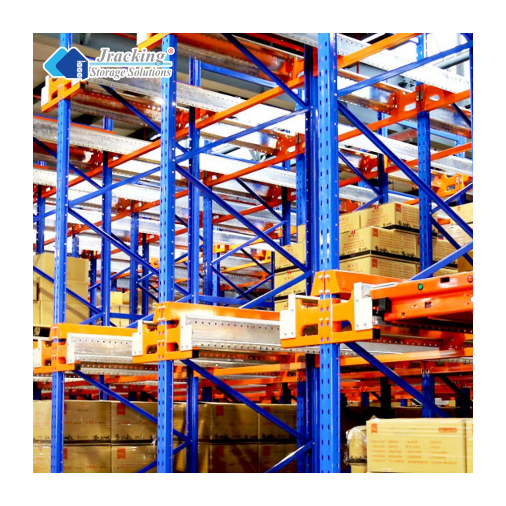 Movable Steel Pallet Racks Automation Warehouse Storage Racking System