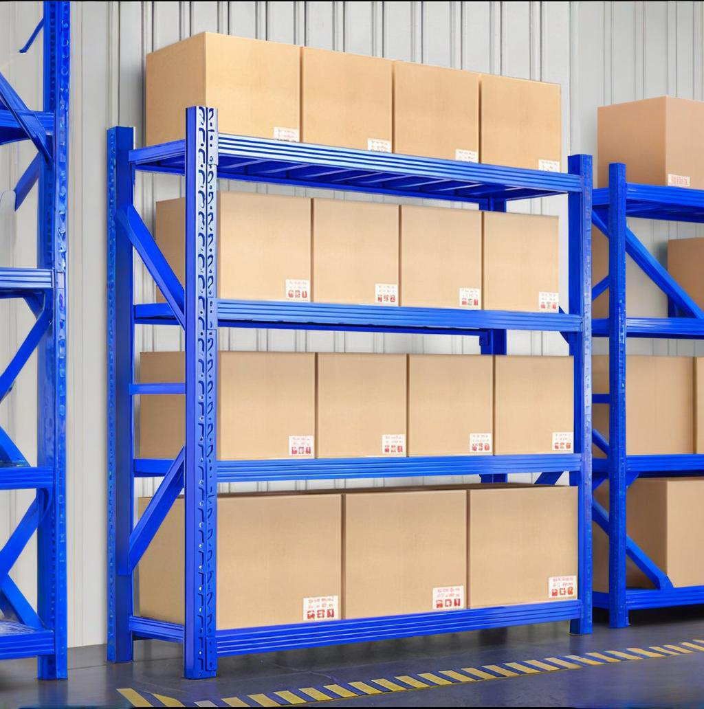 Adjustable Warehouse Storage Rack Metal Industrial Shelving for Diverse Goods
