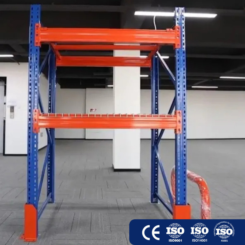 Steel Storage Rack Heavy Duty Double-sided Selective Pallet Racking with H-2H Hardness for Large-scale Warehouse Storage