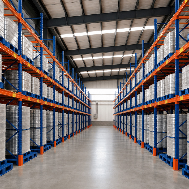 Steel Storage Rack Heavy Duty Racks Industriales Pallet Storage for Cold Chain and Dry Food Storage Solutions