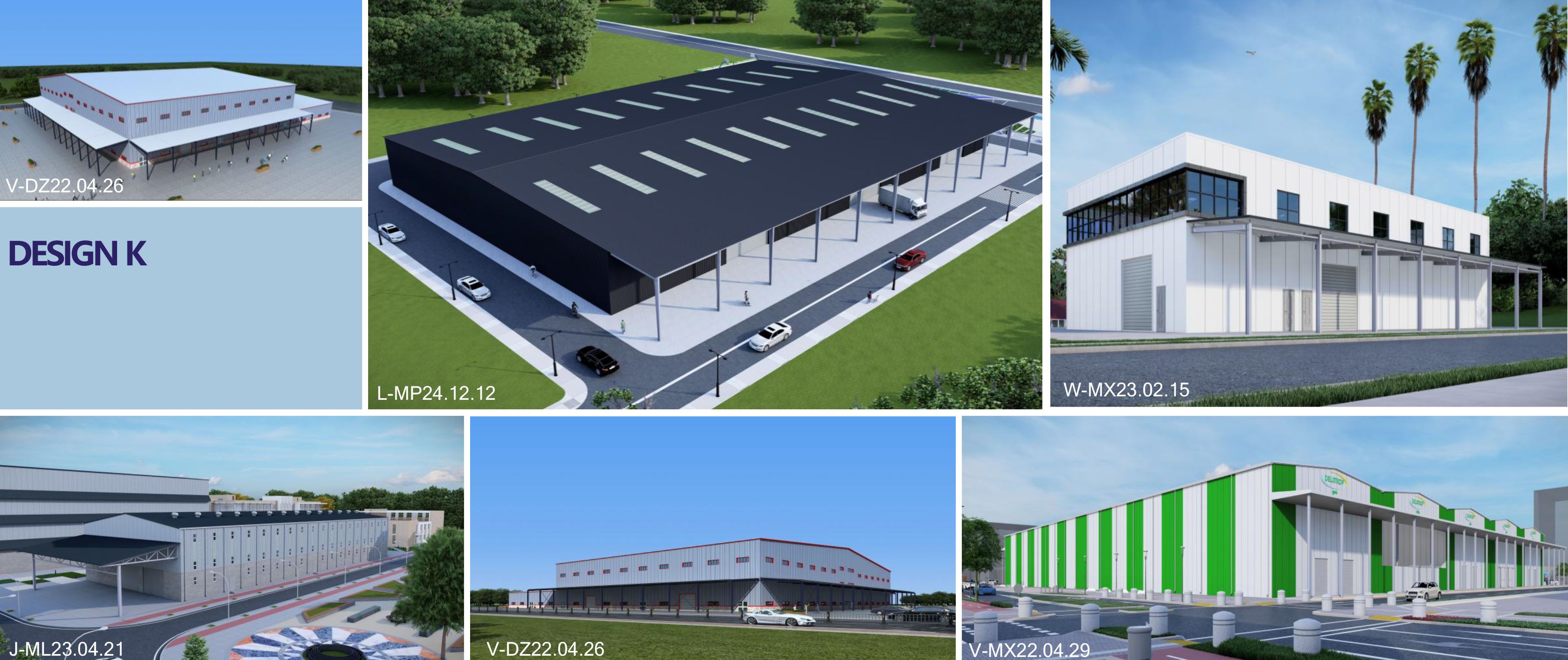 Steel Building Layout Plan 5