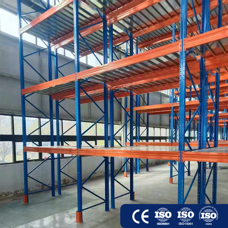 Warehouse Storage Rack System Q235B Steel Heavy Duty Selective Pallet Racking System Industrial Racks Customized Solutions