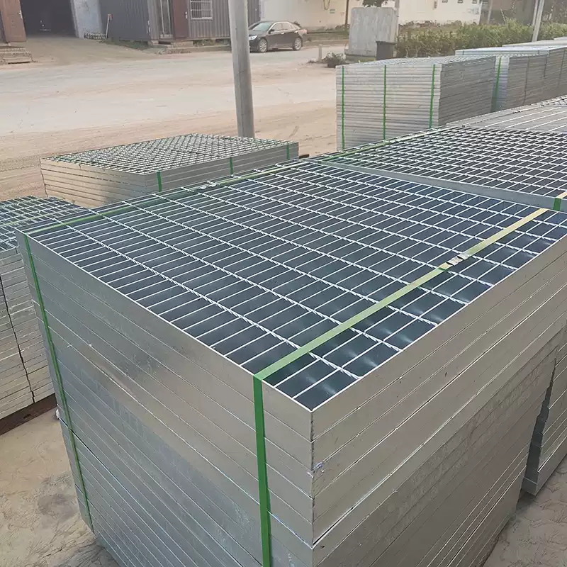Galvanized Stainless Steel Press Locked Bar Grate Pallet Rack Decking for Supermarket Warehouse Outdoor Floor Application