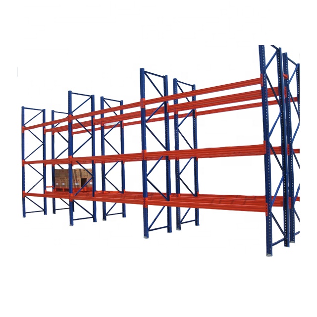 Wide Aisle Pallet Rack System Heavy Duty Steel Adjustable Warehouse Storage Racking Industrial Solution Manufacturer