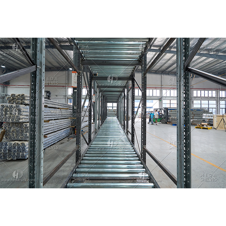 Warehouse Storage Roller Racking Carton Flow Racking High Quality Gravity Carton Flow Racking