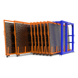 Multi-Tier Heavy Duty Adjustable Foldable Vertical Roll-Out Rack System Wheels Powder Coated Metal Construction For Warehouse