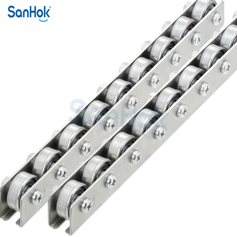 Industrial Customizable Stainless Steel Flow Rail Roller Track for Logistic/Sorting and Pallet Rack Shelving FIFO System