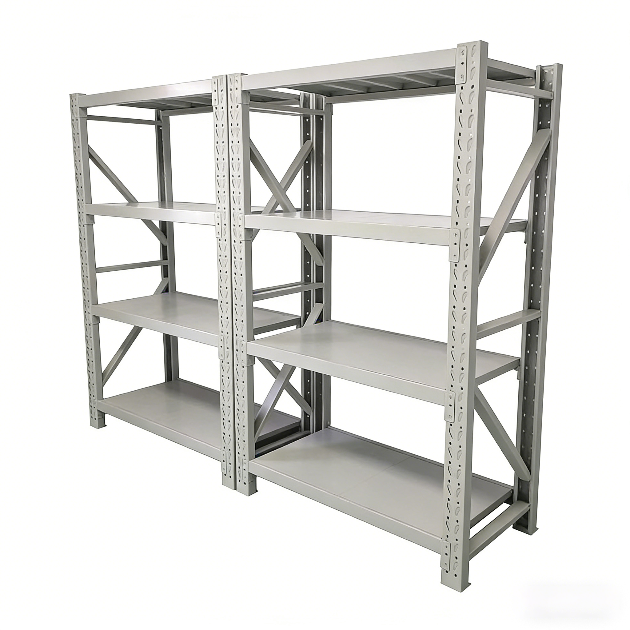 Industrial Warehouse Storage Rack Heavy Duty Steel Shelving Unit Adjustable Boltless Metal Shelf Garage Workshop OEM