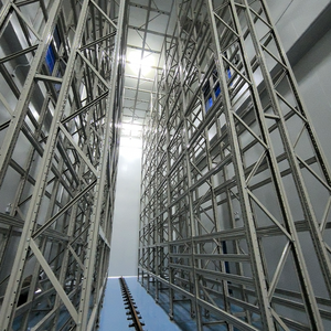 Adjustable Beam Rack System for Palletized Goods Storage Pallet Handling