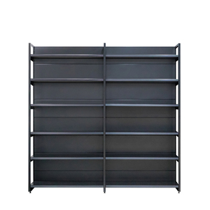 Easy Install Chinese Factory Store Shelving Heavy Duty Front Upright Metal Shelf