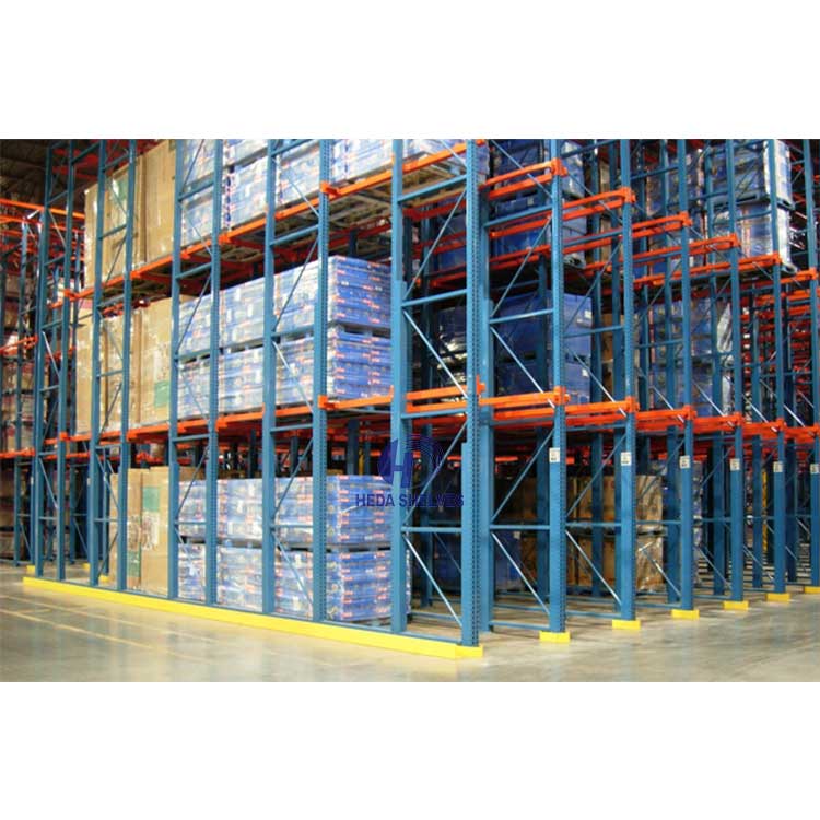 Double Deep Pallet Racks Heavy Duty Drive in Racking Drive-In Racking System Pallet Rack Warehouse Fifo Management System
