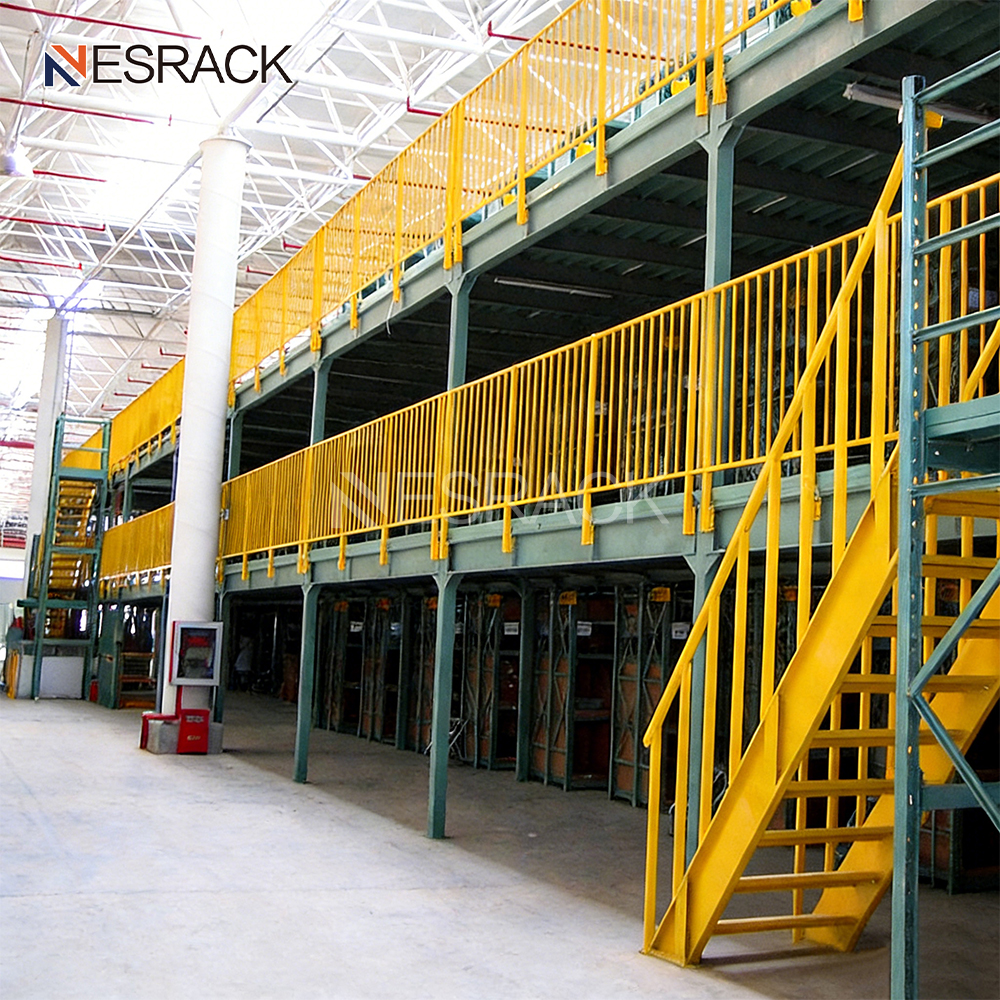 Customizable Nelson Heavy Duty Metal Racking Shelves Adjustable Layers Anti-Rust Finish Powder Coated CE/ISO9001 Mezzanine