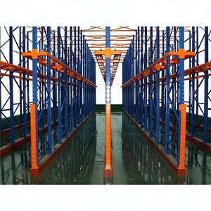 Heavy Duty Drive-In Selective Pallet Rack Iron/Steel/Metal Storage System with Corrosion Protection for Warehouses