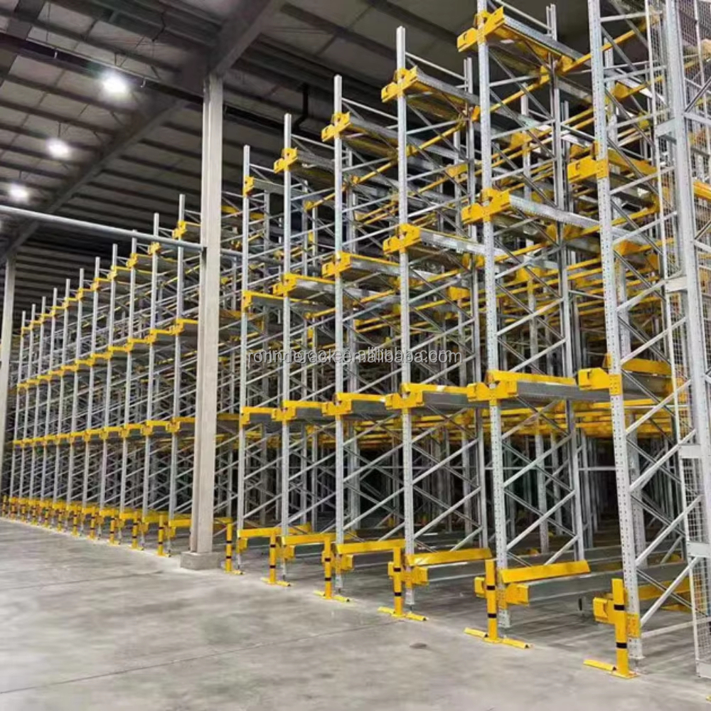 High Efficiency Automatic Warehouse Storage Radio Shuttle Pallet Racking System