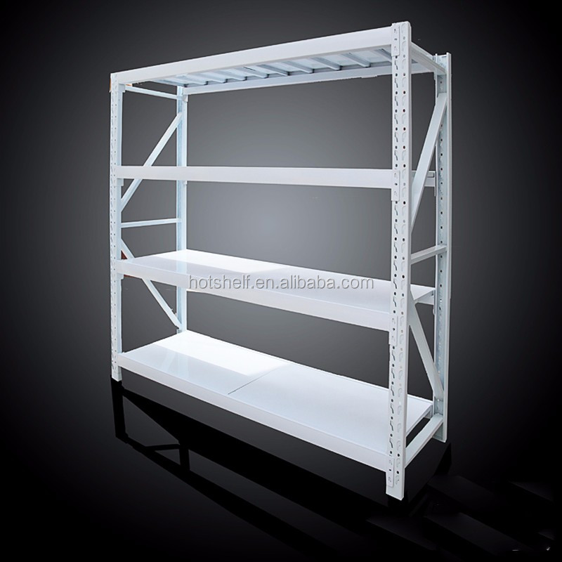 Hotter-shelf Four Layer Blue Color Warehouse Rack Numbering System
