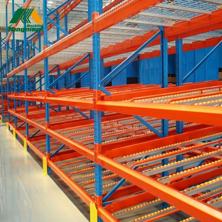 Warehouse Storage Carton Flow Rack Industrial Automation Storage Gravity Carton Flow Rack