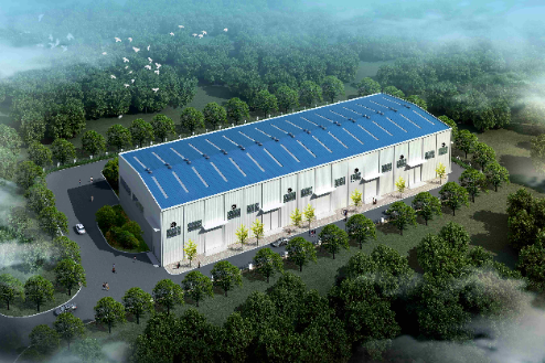 Prefabricated Metal Warehouse Building Steel Structure Industrial Storage Workshop Logistics Hub Steel Frame AISC CE ISO