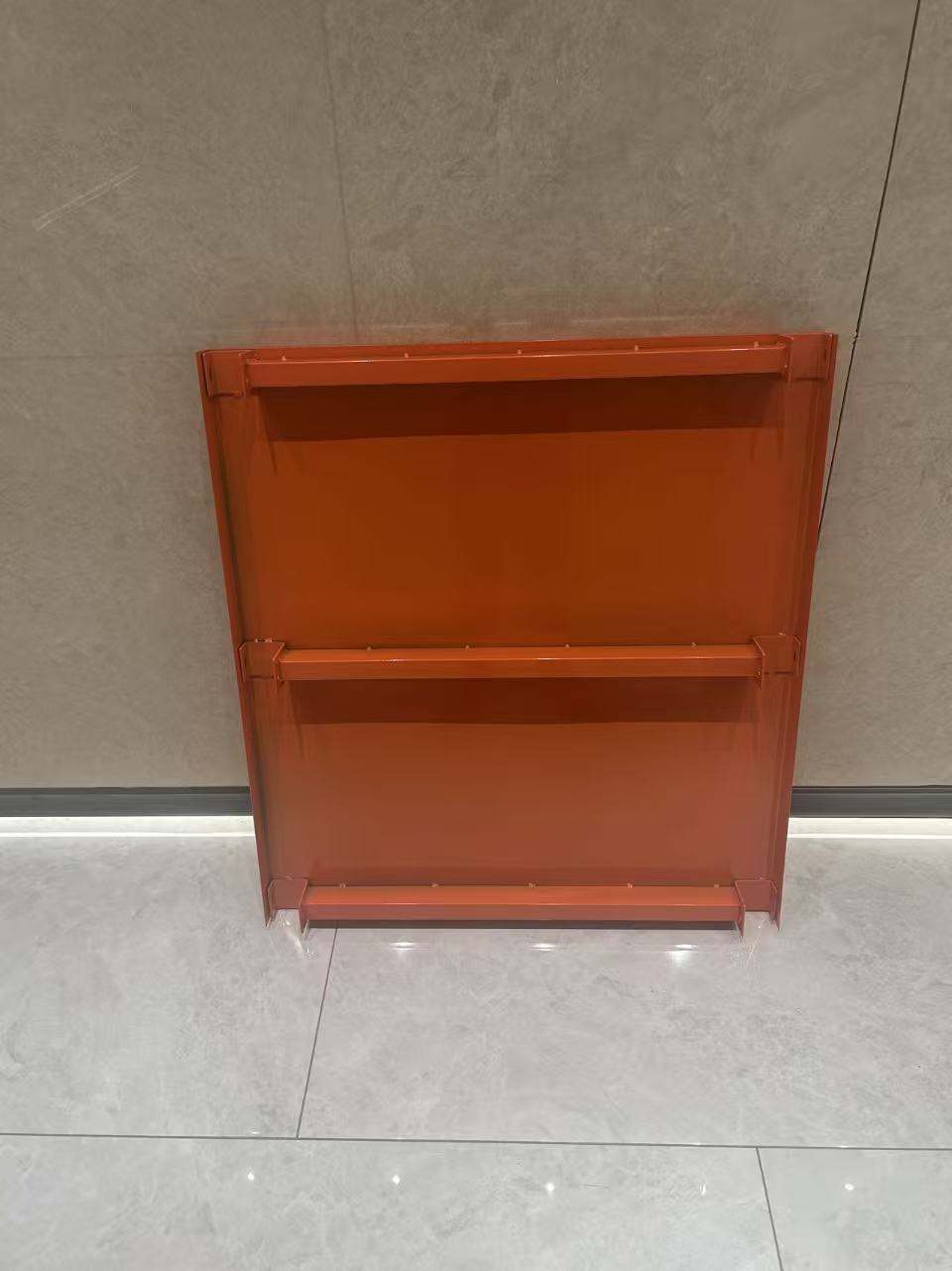 Heavy Duty Pallet Rack, Powder Coated Steel Shelf Panels with Cross Beams, Upright Frame for Warehouse Retail Storage