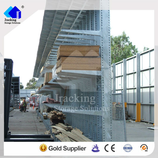 Jracking Heavy Duty Cantilever Rack Used for Storage of Pipe Long-tube Steel Plate Car Racking