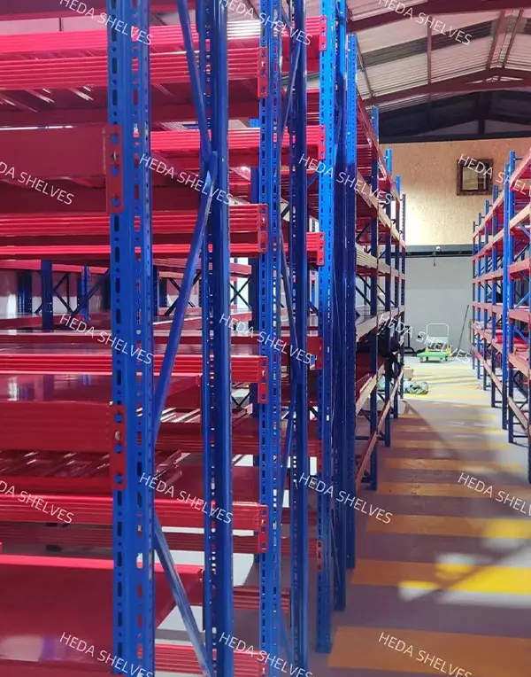 Medium Duty Shelving System for General Storage Warehouse in Ecuador