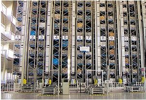 ASRS Heavy Duty Storage Racking System With Stacker Crane Push Back Pallet Racking Pallet Racking System Drive in Racking