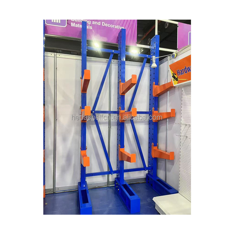 Wholesale Industrial Shelves Storage Racks Double Sided Heavy Duty Cantilever Racking System Cantilever Racks