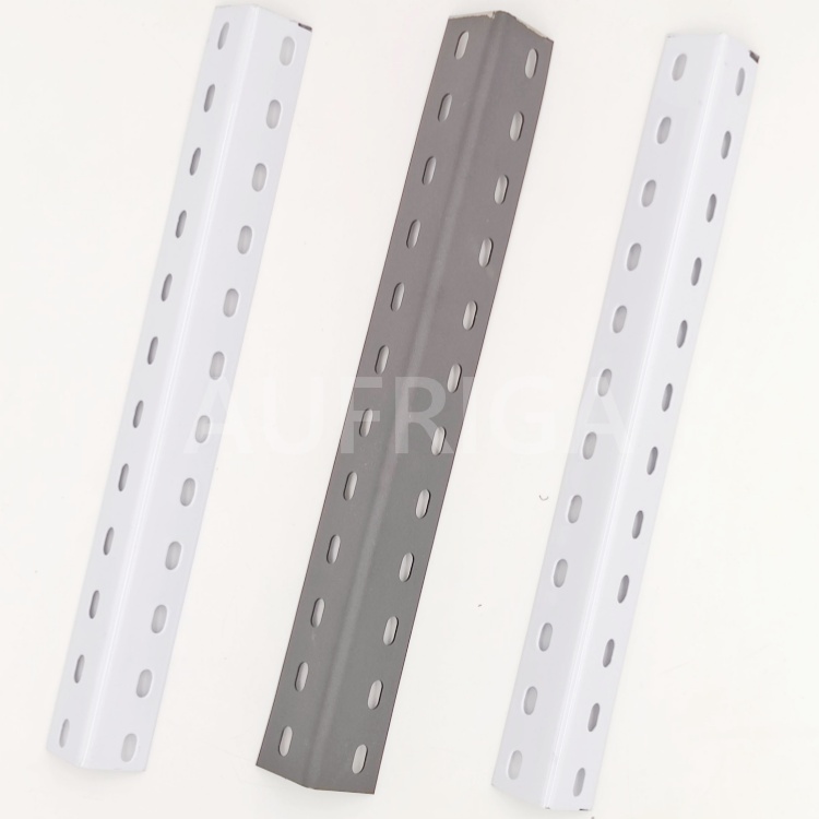 Steel Angle Bar Shelves Storage Racks Slotted Angle Light Duty Rack Uprights Adjustable Height Stable Racks
