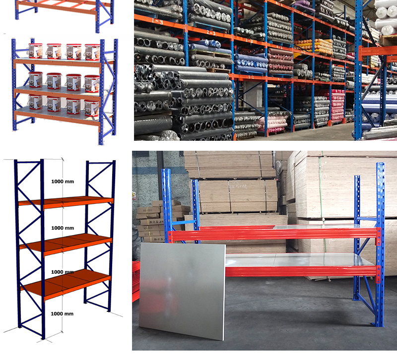 Certificate Light Duty Cargo Tile Rack Light Duty Racking Racking Storage 1000KG 2000KG 3000KG Pounds Tons