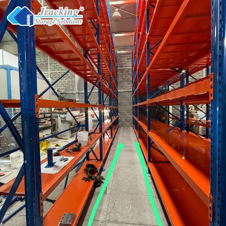 Jracking Euro Standard Steel Vertical Warehouse Storage Racks Heavy Duty Selective Pallet Racking System