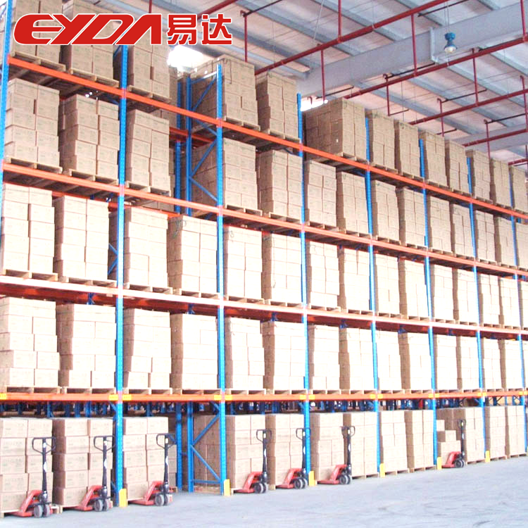 Standard Steel Heavy Duty Warehouse Pallet Rack Assembly With Corrosion Protection And Electrostatic Powder Coating