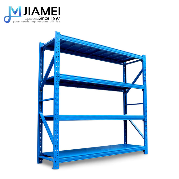 JIAMEI Storage Shelving Warehouse Storage Rack Long Span Shelf Rack