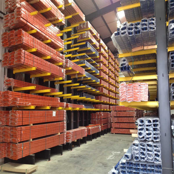 High Quality Heavy Duty Boltless Cantilever Rack Shelf 5 Layer Adjustable Metal Racking for Warehouses with 1000kg Capacity