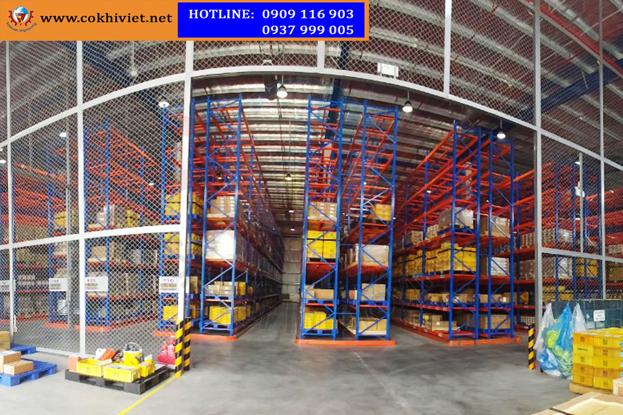 VNA (Very Narrow Aisle) Racking System for Warehouse in Vietnam Warehouse Shelves