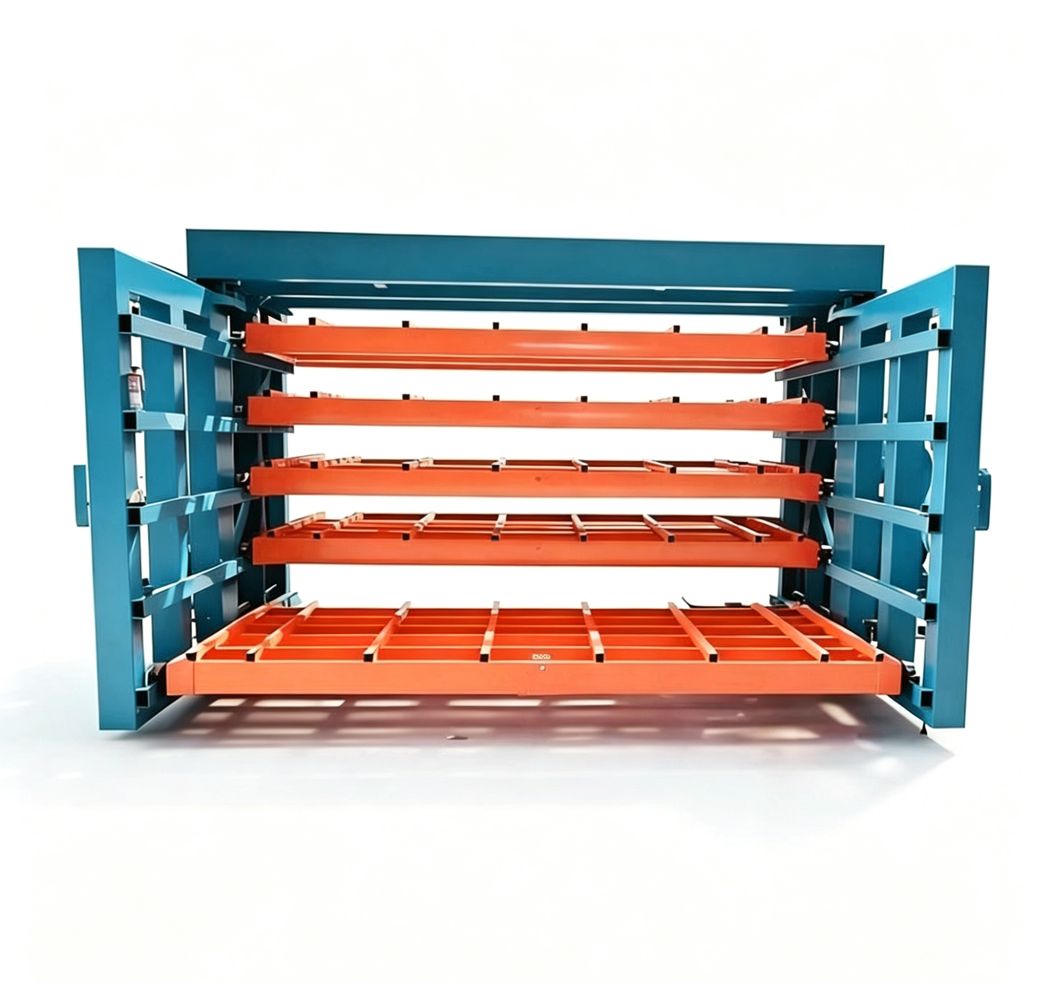 China Professional Manufacturing Multi-Layer Metal Sheet Racks Custom Heavy Duty Industrial Shelving