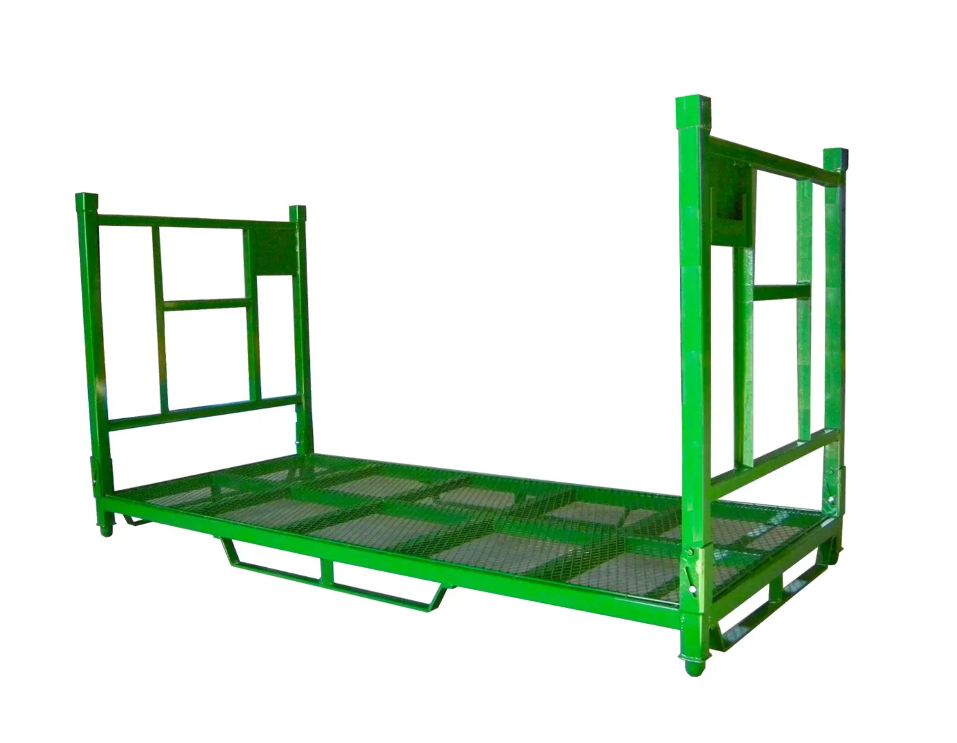 Customized Movable Warehouse Foldable Stacking Stillage Fabric Roll Racks