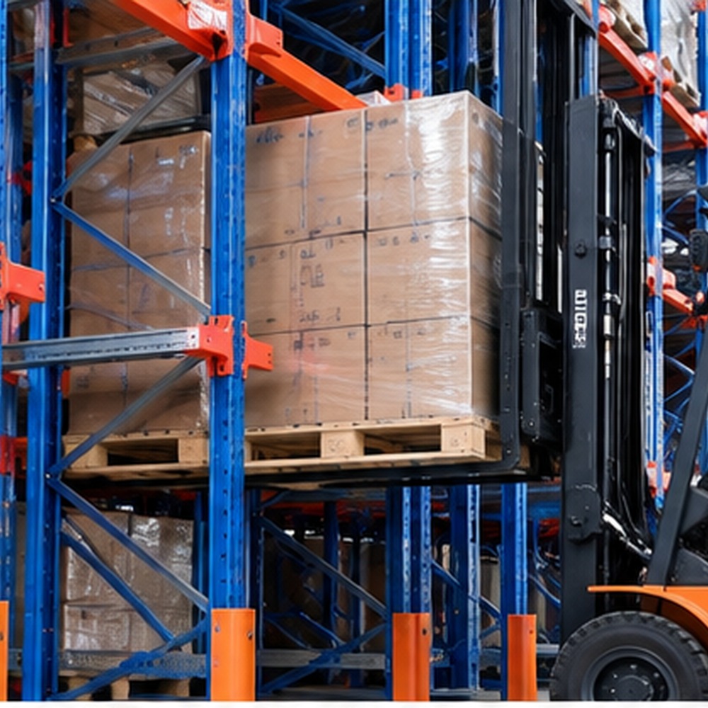 ODM OEM Q235 Steel Heavy Duty High Density Coldroom Coldstore Drive in Through Pallet Racking Warehouse Storage System