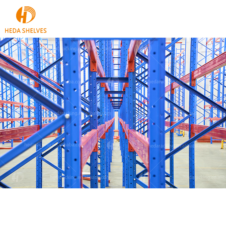 Heavy Duty Load-Bearing Adjustable Steel Racks Corrosion Protection 5-Layer Warehouse Industrial Stack Storage Shelving System
