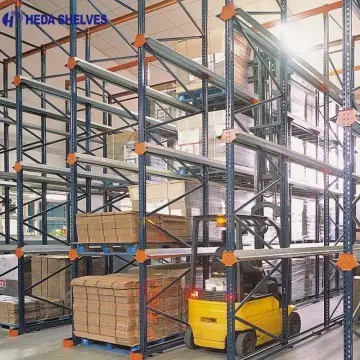 Drive-in racking for high-density paper and bulk pallet storage