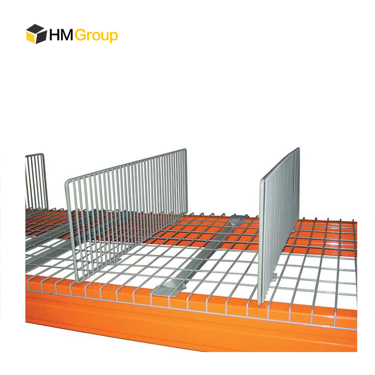 Warehouse Metal Steel Wire Shelves Divider For Racking System
