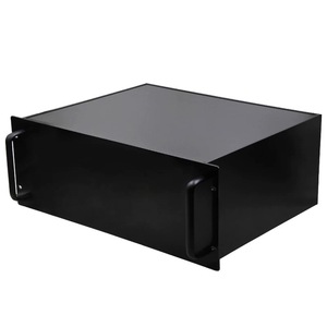 Custom Aluminum/Q235 Sheet Metal 19 Inch Rack Mount Chassis Laser Cutting Bending OEM